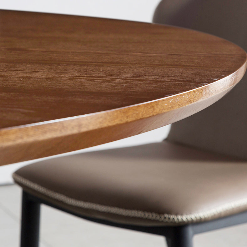 Modern 1/4/6/7/8/9 Pieces Dining Set Sintered Stone Dining Table Set with Leather Chairs Clearhalo 'Dining Room Sets' 'Dining Tables & Seating' 'dining_room_set' 'furn' 'furn_dining_room_set' 'Furniture' 'furniture_dining_room_set' 'Kitchen & Dining Furniture' 'kitchen&dining_furn' 'kitchen' 4570346