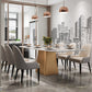 Contemporary Style 1/3/4/7 Pieces Dining Set Rectangular Sintered Stone Dining Table Set Clearhalo 'Dining Room Sets' 'Dining Tables & Seating' 'dining_room_set' 'furn' 'furn_dining_room_set' 'Furniture' 'furniture_dining_room_set' 'Kitchen & Dining Furniture' 'kitchen&dining_furn' 'kitchen' 4570354