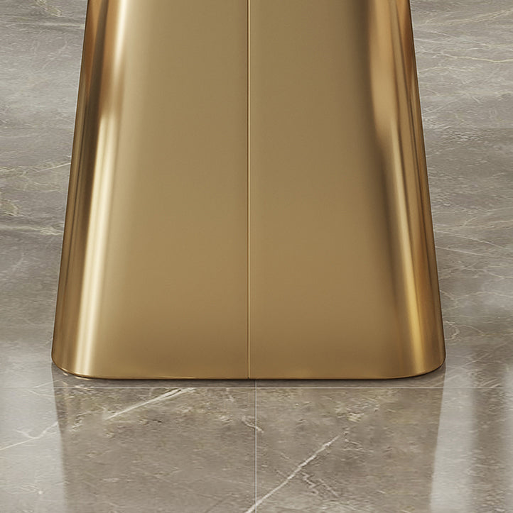 Contemporary Style 1/3/4/7 Pieces Dining Set Rectangular Sintered Stone Dining Table Set Clearhalo 'Dining Room Sets' 'Dining Tables & Seating' 'dining_room_set' 'furn' 'furn_dining_room_set' 'Furniture' 'furniture_dining_room_set' 'Kitchen & Dining Furniture' 'kitchen&dining_furn' 'kitchen' 4570359