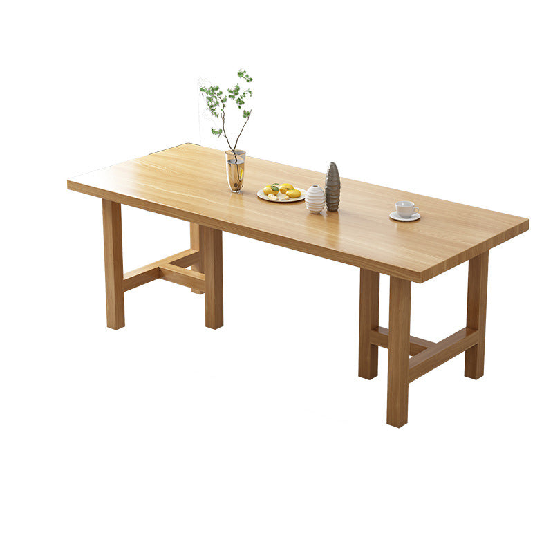 Contemporary 1/2/7 Pieces Dining Set with Solid Wood Table Dining Furniture Clearhalo 'Dining Room Sets' 'Dining Tables & Seating' 'dining_room_set' 'furn' 'furn_dining_room_set' 'Furniture' 'furniture_dining_room_set' 'Kitchen & Dining Furniture' 'kitchen&dining_furn' 'kitchen' 4570384