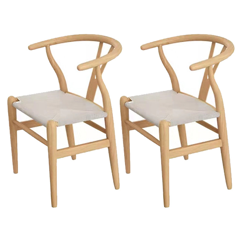 Contemporary 1/2/7 Pieces Dining Set with Solid Wood Table Dining Furniture 2 Grey Chairs Clearhalo 'Dining Room Sets' 'Dining Tables & Seating' 'dining_room_set' 'furn' 'furn_dining_room_set' 'Furniture' 'furniture_dining_room_set' 'Kitchen & Dining Furniture' 'kitchen&dining_furn' 'kitchen' 4570386