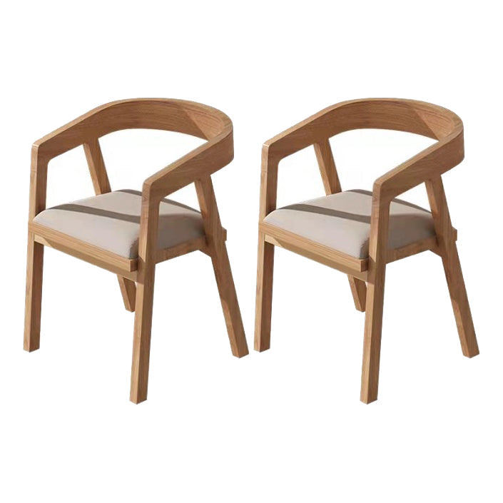 Contemporary 1/2/7 Pieces Dining Set with Solid Wood Table Dining Furniture 2 Dark Grey Chairs Clearhalo 'Dining Room Sets' 'Dining Tables & Seating' 'dining_room_set' 'furn' 'furn_dining_room_set' 'Furniture' 'furniture_dining_room_set' 'Kitchen & Dining Furniture' 'kitchen&dining_furn' 'kitchen' 4570389