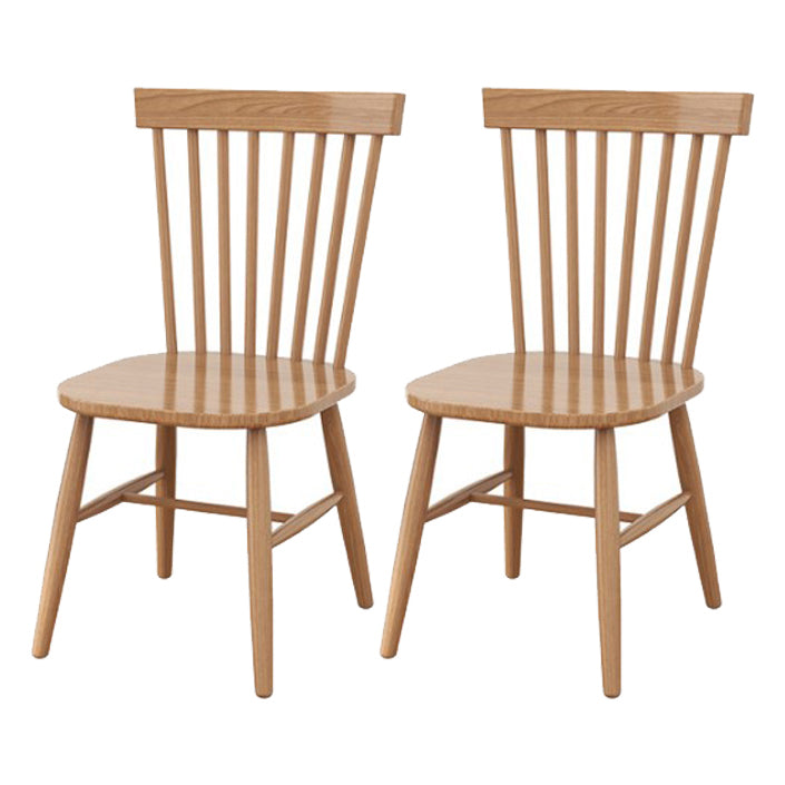 Contemporary 1/2/7 Pieces Dining Set with Solid Wood Table Dining Furniture 2 Wood Chairs Clearhalo 'Dining Room Sets' 'Dining Tables & Seating' 'dining_room_set' 'furn' 'furn_dining_room_set' 'Furniture' 'furniture_dining_room_set' 'Kitchen & Dining Furniture' 'kitchen&dining_furn' 'kitchen' 4570393