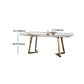 Contemporary Style 1/4/5/6/7 Pieces Furniture Sintered Stone Dining Table Set for Kitchen Clearhalo 'Dining Room Sets' 'Dining Tables & Seating' 'dining_room_set' 'furn' 'furn_dining_room_set' 'Furniture' 'furniture_dining_room_set' 'Kitchen & Dining Furniture' 'kitchen&dining_furn' 'kitchen' 4570426