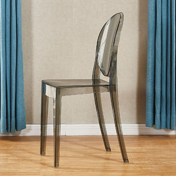 Modern Plastic Side Chair Matte Finish Open Back Dining Chair Clearhalo ' kitchen&dining_furn' 'Dining Chairs' 'Dining Tables & Seating' 'dining_chair' 'furn' 'furn_dining_chair' 'Furniture' 'furniture_dining_chair' 'Kitchen & Dining Furniture' 'kitchen' 4570500