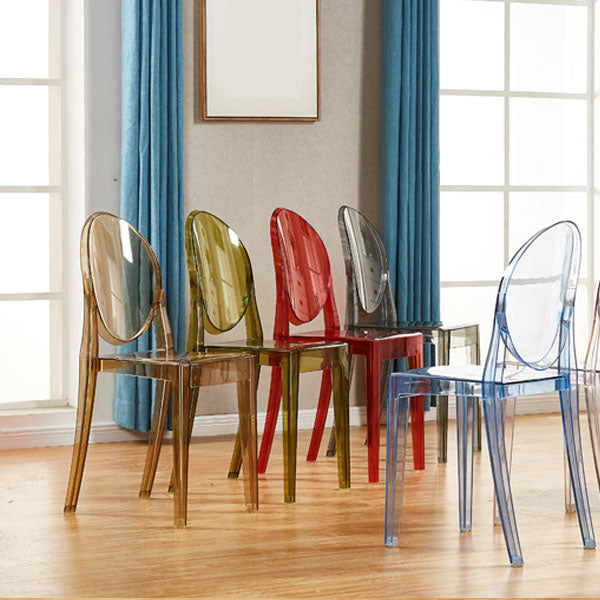 Modern Plastic Side Chair Matte Finish Open Back Dining Chair Clearhalo ' kitchen&dining_furn' 'Dining Chairs' 'Dining Tables & Seating' 'dining_chair' 'furn' 'furn_dining_chair' 'Furniture' 'furniture_dining_chair' 'Kitchen & Dining Furniture' 'kitchen' 4570512