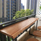 Brown Modern Style Specialty Table in Solid Wood and Iron Coffee Shop Bar Table Clearhalo 'Bar Furniture' 'Bar Tables' 'bar_tables' 'furn' 'furn_bar_tables' 'Furniture' 'furniture_bar_tables' 'Kitchen & Dining Furniture' 4570653