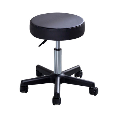 Modern Rotatable Counter Stool Adjustable Steel Bar Stool with Leather Cushion Without Footrest Clearhalo 'Bar Furniture' 'Bar Stools' 'bar_stools' 'furn' 'furn_bar_stools' 'furniture_bar_stools' 'Kitchen & Dining Furniture' 'kitchen&dining_furn' 'kitchen' 'kitchen_furn' Furniture' 4570732