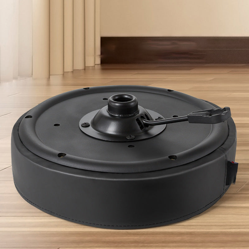 Modern Rotatable Counter Stool Adjustable Steel Bar Stool with Leather Cushion Clearhalo 'Bar Furniture' 'Bar Stools' 'bar_stools' 'furn' 'furn_bar_stools' 'furniture_bar_stools' 'Kitchen & Dining Furniture' 'kitchen&dining_furn' 'kitchen' 'kitchen_furn' Furniture' 4570736