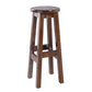 Contemporary Rubberwood Bar Stool Indoor Bar Stool with Wood Seat and Footrest Walnut 1 Piece Bar Stool(31"H) Clearhalo 'Bar Furniture' 'Bar Stools' 'bar_stools' 'furn' 'furn_bar_stools' 'furniture_bar_stools' 'Kitchen & Dining Furniture' 'kitchen&dining_furn' 'kitchen' 'kitchen_furn' Furniture' 4570776