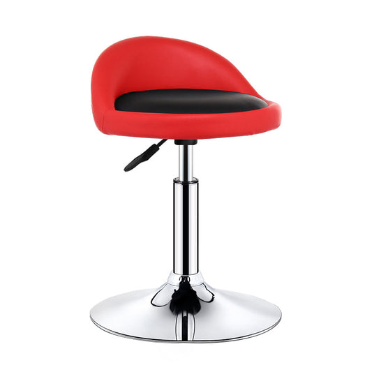 Modern Rotatable Adjustable Counter Stool Steel Cashier Bar Stool with Cushion and Pedal Clearhalo 'Bar Furniture' 'Bar Stools' 'bar_stools' 'furn' 'furn_bar_stools' 'furniture_bar_stools' 'Kitchen & Dining Furniture' 'kitchen&dining_furn' 'kitchen' 'kitchen_furn' Furniture' 4570813