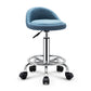 Modern Rotatable Adjustable Counter Stool Steel Cashier Bar Stool with Cushion and Pedal Blue Clearhalo 'Bar Furniture' 'Bar Stools' 'bar_stools' 'furn' 'furn_bar_stools' 'furniture_bar_stools' 'Kitchen & Dining Furniture' 'kitchen&dining_furn' 'kitchen' 'kitchen_furn' Furniture' 4570832