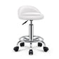 Modern Rotatable Adjustable Counter Stool Steel Cashier Bar Stool with Cushion and Pedal White Clearhalo 'Bar Furniture' 'Bar Stools' 'bar_stools' 'furn' 'furn_bar_stools' 'furniture_bar_stools' 'Kitchen & Dining Furniture' 'kitchen&dining_furn' 'kitchen' 'kitchen_furn' Furniture' 4570835