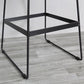 Modern Armless Backrest Counter Stool Steel Bar Stool with Leather Cushion Clearhalo 'Bar Furniture' 'Bar Stools' 'bar_stools' 'furn' 'furn_bar_stools' 'furniture_bar_stools' 'Kitchen & Dining Furniture' 'kitchen&dining_furn' 'kitchen' 'kitchen_furn' Furniture' 4570857