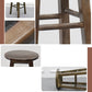 Modern Armless Backrest Counter Stool Wood Cashier Bar Stool with Wooden Seat and Pedal Clearhalo 'Bar Furniture' 'Bar Stools' 'bar_stools' 'furn' 'furn_bar_stools' 'furniture_bar_stools' 'Kitchen & Dining Furniture' 'kitchen&dining_furn' 'kitchen' 'kitchen_furn' Furniture' 4570895