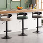 Industrial Style Bar Stool Round Leather Seat with Adjustable Height for Counter Bar Clearhalo 'Bar Furniture' 'Bar Stools' 'bar_stools' 'furn' 'furn_bar_stools' 'furniture_bar_stools' 'Kitchen & Dining Furniture' 'kitchen&dining_furn' 'kitchen' 'kitchen_furn' Furniture' 4570996
