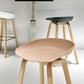 Scandinavia Style Bar Stool Wooden Legs PP Bucket Seat for Counter Bar Clearhalo 'Bar Furniture' 'Bar Stools' 'bar_stools' 'furn' 'furn_bar_stools' 'furniture_bar_stools' 'Kitchen & Dining Furniture' 'kitchen&dining_furn' 'kitchen' 'kitchen_furn' Furniture' 4571036