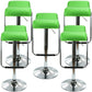 Modern Style Metal Bar Stool with Swivel and Adjustable Height Bistro Simple Bar Stool Green 5 Piece Set Clearhalo 'Bar Furniture' 'Bar Stools' 'bar_stools' 'furn' 'furn_bar_stools' 'furniture_bar_stools' 'Kitchen & Dining Furniture' 'kitchen&dining_furn' 'kitchen' 'kitchen_furn' Furniture' 4571210