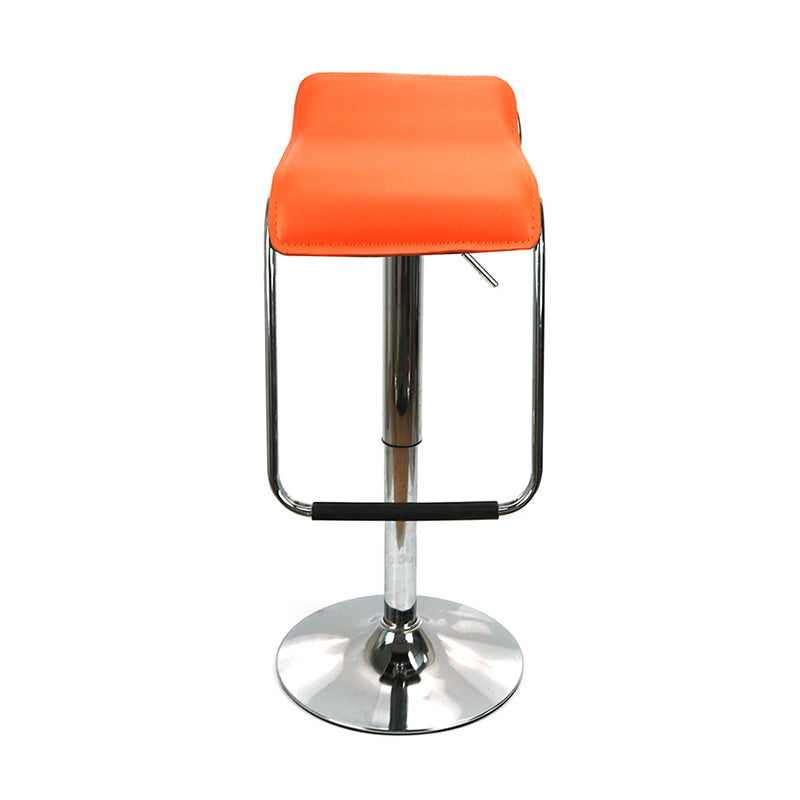 Modern Style Metal Bar Stool with Swivel and Adjustable Height Bistro Simple Bar Stool Clearhalo 'Bar Furniture' 'Bar Stools' 'bar_stools' 'furn' 'furn_bar_stools' 'furniture_bar_stools' 'Kitchen & Dining Furniture' 'kitchen&dining_furn' 'kitchen' 'kitchen_furn' Furniture' 4571211