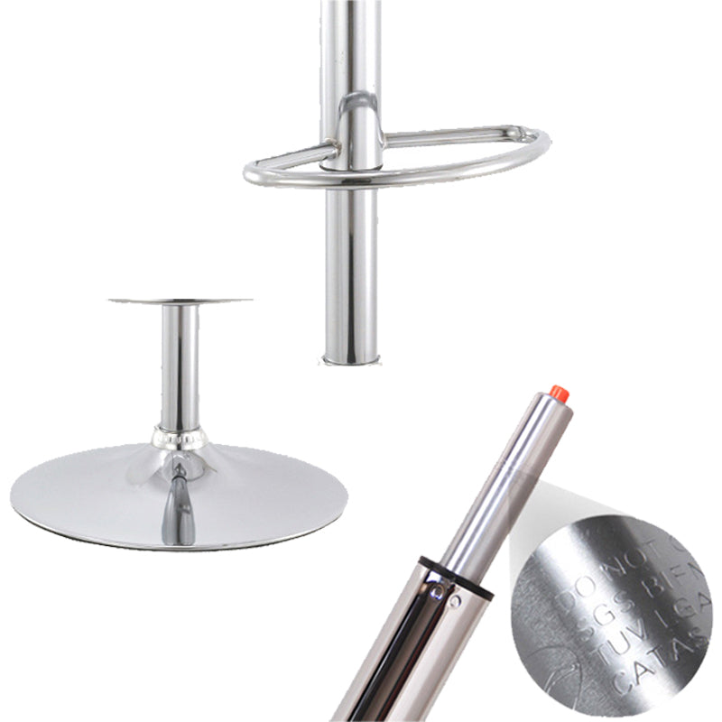 Modern Style Metal Stool with Swivel and Adjustable Height Living Room Simple Bar Stool Clearhalo 'Bar Furniture' 'Bar Stools' 'bar_stools' 'furn' 'furn_bar_stools' 'furniture_bar_stools' 'Kitchen & Dining Furniture' 'kitchen&dining_furn' 'kitchen' 'kitchen_furn' Furniture' 4571465