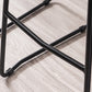 Modern Armless Backrest Counter Stool Iron Bar Stool with Plastic Seat Clearhalo 'Bar Furniture' 'Bar Stools' 'bar_stools' 'furn' 'furn_bar_stools' 'furniture_bar_stools' 'Kitchen & Dining Furniture' 'kitchen&dining_furn' 'kitchen' 'kitchen_furn' Furniture' 4571530