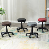 Contemporary Swivel Adjustable Height Bar Stool Indoor Bar Stool with Backless Clearhalo 'Bar Furniture' 'Bar Stools' 'bar_stools' 'furn' 'furn_bar_stools' 'furniture_bar_stools' 'Kitchen & Dining Furniture' 'kitchen&dining_furn' 'kitchen' 'kitchen_furn' Furniture' 4571604