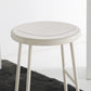 Modern Armless Backless Counter Stool Steel Dessert Shop Bar Stool with Wooden Seat Clearhalo 'Bar Furniture' 'Bar Stools' 'bar_stools' 'furn' 'furn_bar_stools' 'furniture_bar_stools' 'Kitchen & Dining Furniture' 'kitchen&dining_furn' 'kitchen' 'kitchen_furn' Furniture' 4571632
