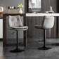 Contemporary Swivel Adjustable Height Barstool Indoor Bar Stool with Low Back Clearhalo 'Bar Furniture' 'Bar Stools' 'bar_stools' 'furn' 'furn_bar_stools' 'furniture_bar_stools' 'Kitchen & Dining Furniture' 'kitchen&dining_furn' 'kitchen' 'kitchen_furn' Furniture' 4571669