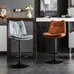 Contemporary Swivel Adjustable Height Barstool Indoor Bar Stool with Low Back Clearhalo 'Bar Furniture' 'Bar Stools' 'bar_stools' 'furn' 'furn_bar_stools' 'furniture_bar_stools' 'Kitchen & Dining Furniture' 'kitchen&dining_furn' 'kitchen' 'kitchen_furn' Furniture' 4571671