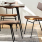 Oak Solid Wood Dining Table Industrial Rectangle Dining Table with 4 Legs Clearhalo ' dining_table' 'Dining Tables & Seating' 'Dining Tables' 'furn' 'furn_dining_table' 'Furniture' 'furniture_dining_table' 'Kitchen & Dining Furniture' 'kitchen&dining_furn' 'kitchen' 'kitchen_dining_table' 4571825