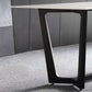 Traditional Luxury Furniture Stone Trestle Dining Room Collection for Kitchen Clearhalo ' dining_table' 'Dining Tables & Seating' 'Dining Tables' 'furn' 'furn_dining_table' 'Furniture' 'furniture_dining_table' 'Kitchen & Dining Furniture' 'kitchen&dining_furn' 'kitchen' 'kitchen_dining_table' 4571865