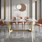 Traditional Luxury Furniture Stone Trestle Dining Room Collection for Kitchen Clearhalo ' dining_table' 'Dining Tables & Seating' 'Dining Tables' 'furn' 'furn_dining_table' 'Furniture' 'furniture_dining_table' 'Kitchen & Dining Furniture' 'kitchen&dining_furn' 'kitchen' 'kitchen_dining_table' 4571867