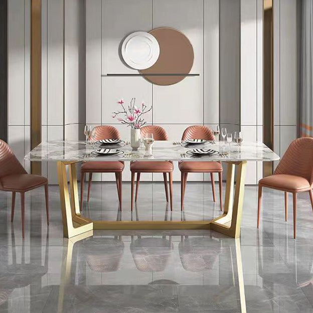 Traditional Luxury Furniture Stone Trestle Dining Room Collection for Kitchen Clearhalo ' dining_table' 'Dining Tables & Seating' 'Dining Tables' 'furn' 'furn_dining_table' 'Furniture' 'furniture_dining_table' 'Kitchen & Dining Furniture' 'kitchen&dining_furn' 'kitchen' 'kitchen_dining_table' 4571867