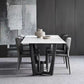 Traditional Luxury Furniture Stone Trestle Dining Room Collection for Kitchen Clearhalo ' dining_table' 'Dining Tables & Seating' 'Dining Tables' 'furn' 'furn_dining_table' 'Furniture' 'furniture_dining_table' 'Kitchen & Dining Furniture' 'kitchen&dining_furn' 'kitchen' 'kitchen_dining_table' 4571869