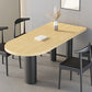 Free Form Solid Wood Indoor Table Restaurant Modern Wood Table with 3 Legs Light Wood Without Chairs Clearhalo ' dining_table' 'Dining Tables & Seating' 'Dining Tables' 'furn' 'furn_dining_table' 'Furniture' 'furniture_dining_table' 'Kitchen & Dining Furniture' 'kitchen&dining_furn' 'kitchen' 'kitchen_dining_table' 4571875