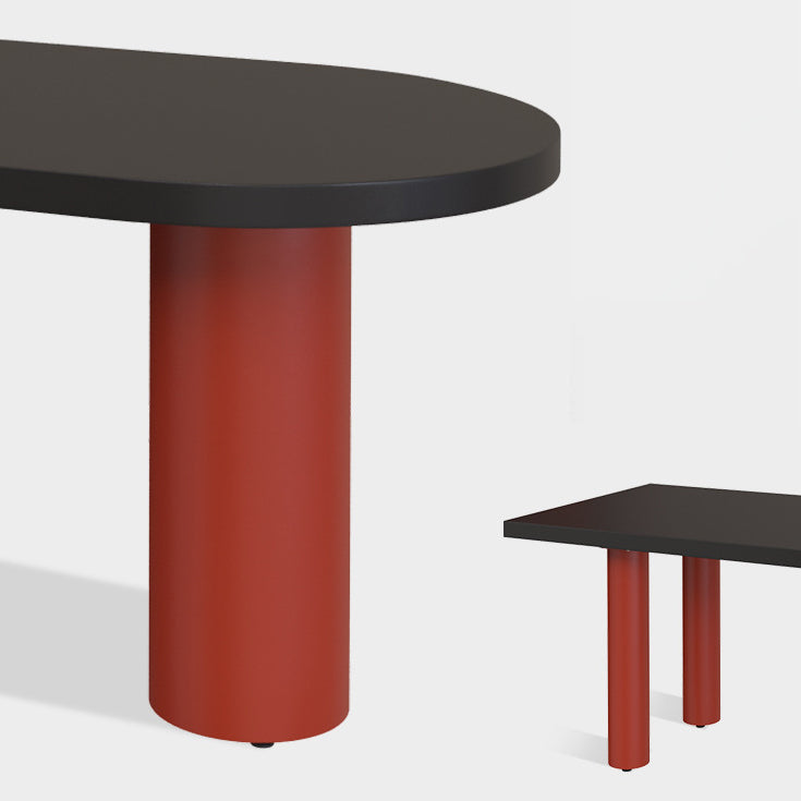 Free Form Solid Wood Table for Restaurant Modern Wood Table with 3 Legs Clearhalo ' dining_table' 'Dining Tables & Seating' 'Dining Tables' 'furn' 'furn_dining_table' 'Furniture' 'furniture_dining_table' 'Kitchen & Dining Furniture' 'kitchen&dining_furn' 'kitchen' 'kitchen_dining_table' 4571900