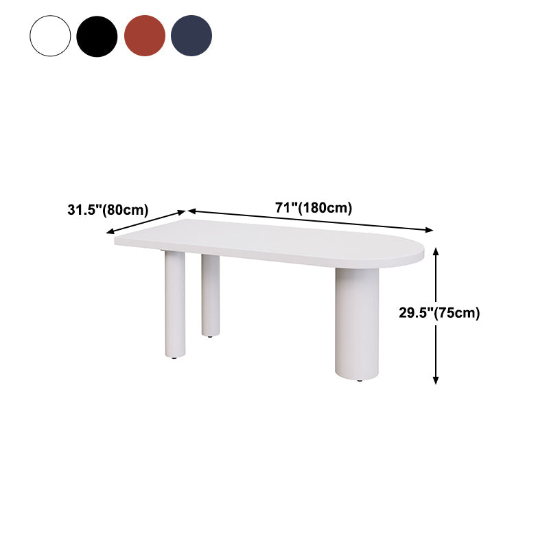 Free Form Solid Wood Table for Restaurant Modern Wood Table with 3 Legs Clearhalo ' dining_table' 'Dining Tables & Seating' 'Dining Tables' 'furn' 'furn_dining_table' 'Furniture' 'furniture_dining_table' 'Kitchen & Dining Furniture' 'kitchen&dining_furn' 'kitchen' 'kitchen_dining_table' 4571909
