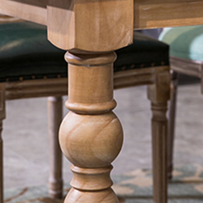 Medieval Modern Pine Wood Dining Table for Restaurant Rectangle Table with 4 Legs Clearhalo ' dining_table' 'Dining Tables & Seating' 'Dining Tables' 'furn' 'furn_dining_table' 'Furniture' 'furniture_dining_table' 'Kitchen & Dining Furniture' 'kitchen&dining_furn' 'kitchen' 'kitchen_dining_table' 4571917