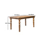Medieval Modern Pine Wood Dining Table for Restaurant Rectangle Table with 4 Legs Clearhalo ' dining_table' 'Dining Tables & Seating' 'Dining Tables' 'furn' 'furn_dining_table' 'Furniture' 'furniture_dining_table' 'Kitchen & Dining Furniture' 'kitchen&dining_furn' 'kitchen' 'kitchen_dining_table' 4571923