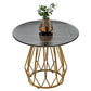 Round Sintered Stone Dining Table Traditional Luxury Dining Table for Dining Room Black-Gold Without Chairs Clearhalo ' dining_table' 'Dining Tables & Seating' 'Dining Tables' 'furn' 'furn_dining_table' 'Furniture' 'furniture_dining_table' 'Kitchen & Dining Furniture' 'kitchen&dining_furn' 'kitchen' 'kitchen_dining_table' 4572019