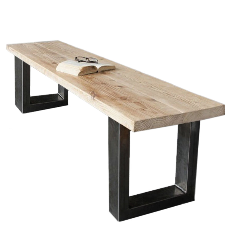 Rectangle Shape Luxury Dining Table Solid Wood Fixed Table for Kitchen Black Without Chairs Clearhalo ' dining_table' 'Dining Tables & Seating' 'Dining Tables' 'furn' 'furn_dining_table' 'Furniture' 'furniture_dining_table' 'Kitchen & Dining Furniture' 'kitchen&dining_furn' 'kitchen' 'kitchen_dining_table' 4572069