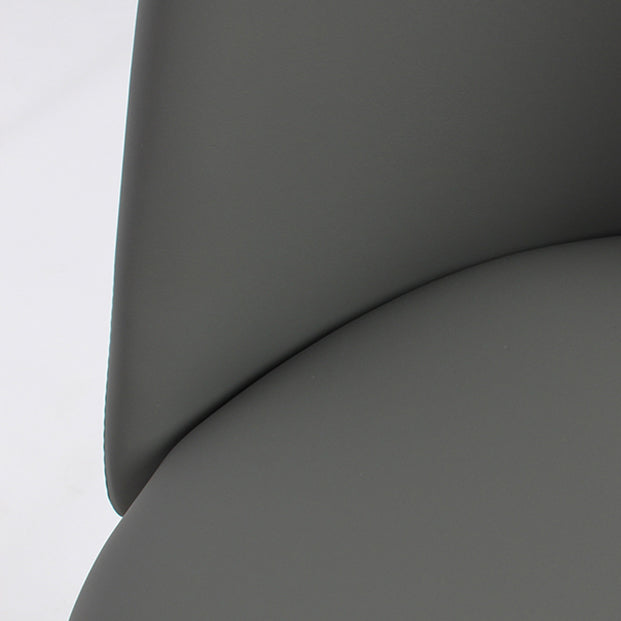 Glam Metal Dining Armless Chair Upholstered Dining Side Chair for Home Use Clearhalo ' kitchen&dining_furn' 'Dining Chairs' 'Dining Tables & Seating' 'dining_chair' 'furn' 'furn_dining_chair' 'Furniture' 'furniture_dining_chair' 'Kitchen & Dining Furniture' 'kitchen' 4572217