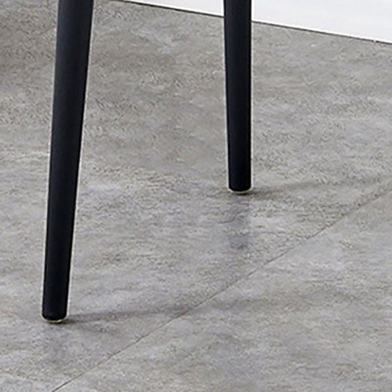 Contemporary Open Back Chair Plastic Dining Armless Side Chairs Clearhalo ' kitchen&dining_furn' 'Dining Chairs' 'Dining Tables & Seating' 'dining_chair' 'furn' 'furn_dining_chair' 'Furniture' 'furniture_dining_chair' 'Kitchen & Dining Furniture' 'kitchen' 4572239