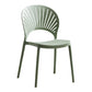 Plastic Scandinavian Dining Room Chair Kitchen Open Back Side Chair Clearhalo ' kitchen&dining_furn' 'Dining Chairs' 'Dining Tables & Seating' 'dining_chair' 'furn' 'furn_dining_chair' 'Furniture' 'furniture_dining_chair' 'Kitchen & Dining Furniture' 'kitchen' 4572420