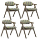 Modern Leather Folding Side Chair Matte Finish Open Back Dining Chair Black-Blue-Yellow 4 Piece Set Gray Clearhalo ' kitchen&dining_furn' 'Dining Chairs' 'Dining Tables & Seating' 'dining_chair' 'furn' 'furn_dining_chair' 'Furniture' 'furniture_dining_chair' 'Kitchen & Dining Furniture' 'kitchen' 4572492