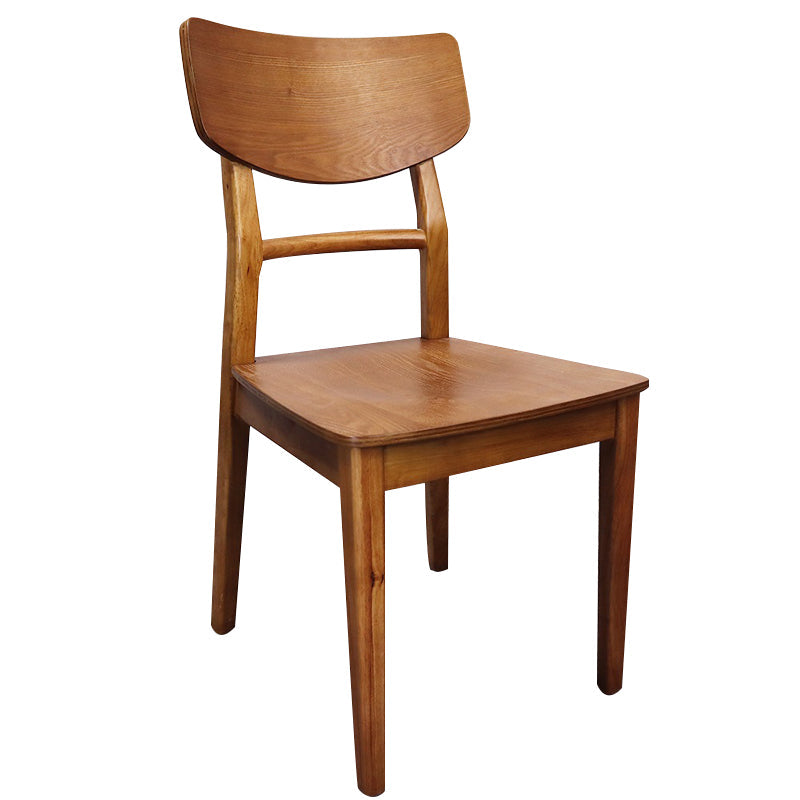 Wood Industrial Dining Room Chair Ladder Back Side Chair for Kitchen Clearhalo ' kitchen&dining_furn' 'Dining Chairs' 'Dining Tables & Seating' 'dining_chair' 'furn' 'furn_dining_chair' 'Furniture' 'furniture_dining_chair' 'Kitchen & Dining Furniture' 'kitchen' 4572542