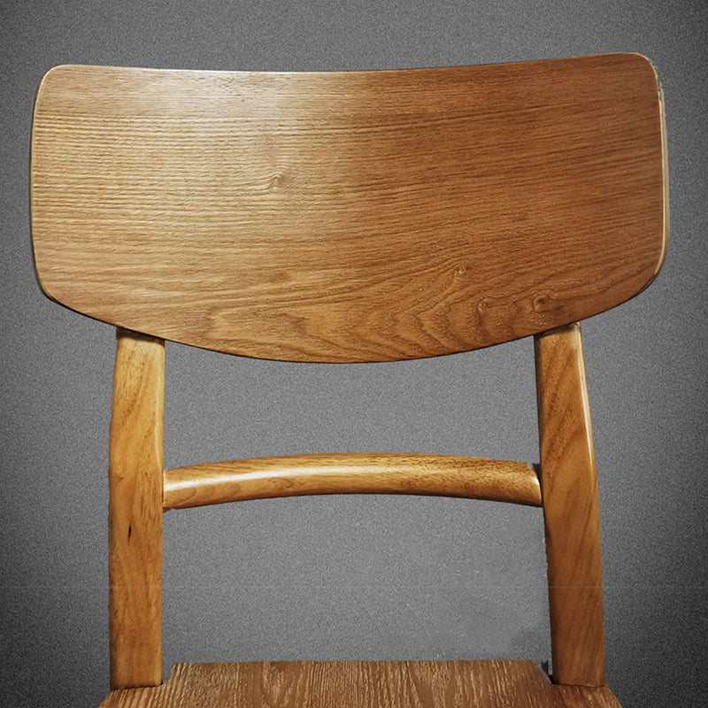 Wood Industrial Dining Room Chair Ladder Back Side Chair for Kitchen Clearhalo ' kitchen&dining_furn' 'Dining Chairs' 'Dining Tables & Seating' 'dining_chair' 'furn' 'furn_dining_chair' 'Furniture' 'furniture_dining_chair' 'Kitchen & Dining Furniture' 'kitchen' 4572543