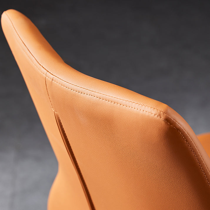 Modern Home Wingback Side Chair Matte Finish Wingback Dining Chair Clearhalo ' kitchen&dining_furn' 'Dining Chairs' 'Dining Tables & Seating' 'dining_chair' 'Furniture' 'furniture_dining_chair' 'Kitchen & Dining Furniture' 'kitchen' 4572564