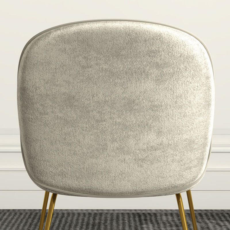 Nordic Style Fabric Dining Side Chair Armless Solid Back Chair for Home Use Clearhalo ' kitchen&dining_furn' 'Dining Chairs' 'Dining Tables & Seating' 'dining_chair' 'furn' 'furn_dining_chair' 'Furniture' 'furniture_dining_chair' 'Kitchen & Dining Furniture' 'kitchen' 4572580