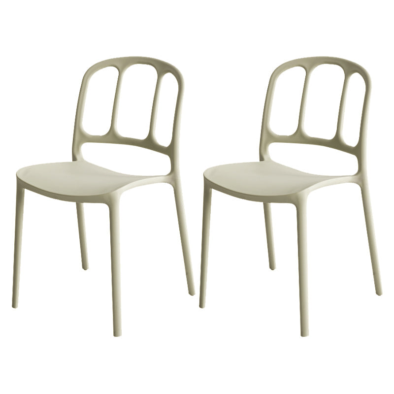 Scandinavian Plastic Dining Kitchen Room Chair Windsor Side Chair Light Green 2 Piece Set Clearhalo ' kitchen&dining_furn' 'Dining Chairs' 'Dining Tables & Seating' 'dining_chair' 'furn' 'furn_dining_chair' 'Furniture' 'furniture_dining_chair' 'Kitchen & Dining Furniture' 'kitchen' 4572719